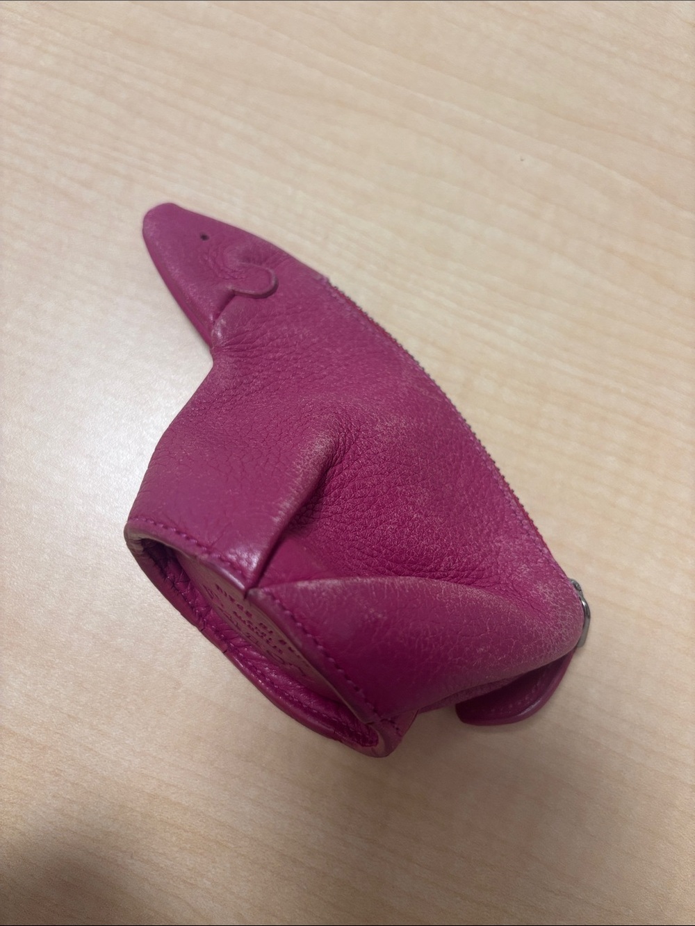 Women's Loewe rare Pink Leather Coin Pouch